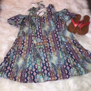 Cold shoulder Dress